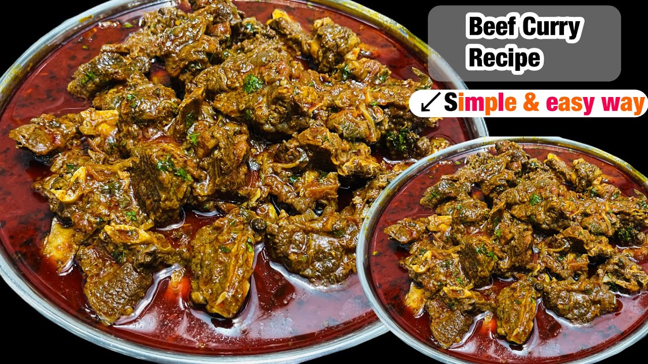 Super Tasty & Spicy Curry Recipe | Bade Ka Salan | beef curry Simple & easy way | Zahira Kitchen 