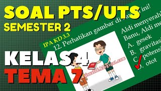 soal pts kelas 4 semester 2 tema 7