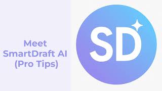 Level Up with SmartDraft AI | Pro Tips & Hidden Features