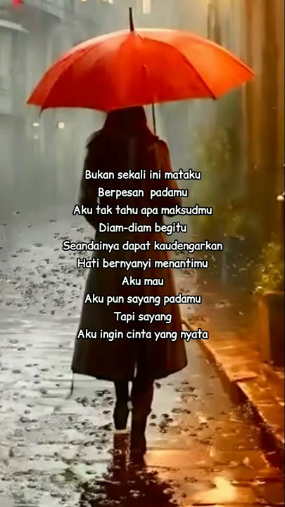 Aku ingin cinta yang nyata