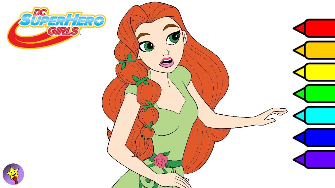 Featured image of post Cartoon Poison Ivy Coloring Pages A batman villain with plant powers