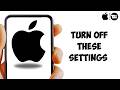 How to Turn Off These iPhone Settings Before Your iPhone Slows Down | iPhone Tips &amp; Tricks