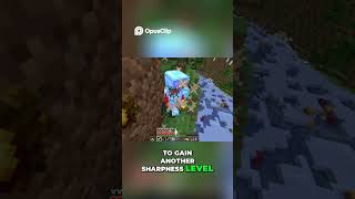 Midas Sword Sharpness X Unstoppable Weapon Strategy! #minecraft #pvp #survival