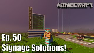 ClockCraft Season 2 Ep. 50 - Signage Solutions!