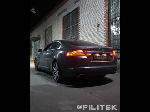 Спортивный выхлоп на Jaguar XF 3 литра