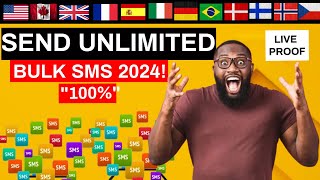 SEND BULK SMS - BEST UNLIMITED BULK SMS SOFTWARE 2024 | Send Bulk SMS #sendsmsonline #marketing #sms screenshot 4