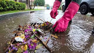 Epic Drain Cleanup: Removing a Huge Trash Blockage
