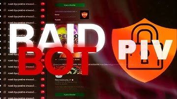 💣 TUTORIAL - Como RAIDAR servidores no Discord FÁCIL e RÁPIDO - PIV Bot #pivdomina #discord #bot