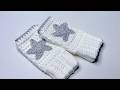 Crochet With Me - Star Fingerless Gloves