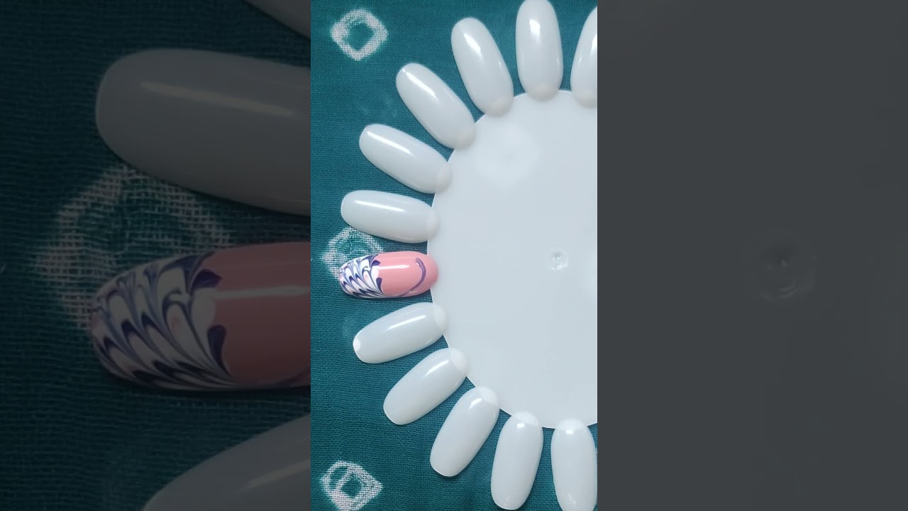 Easy Peacock Nail Art Tutorial