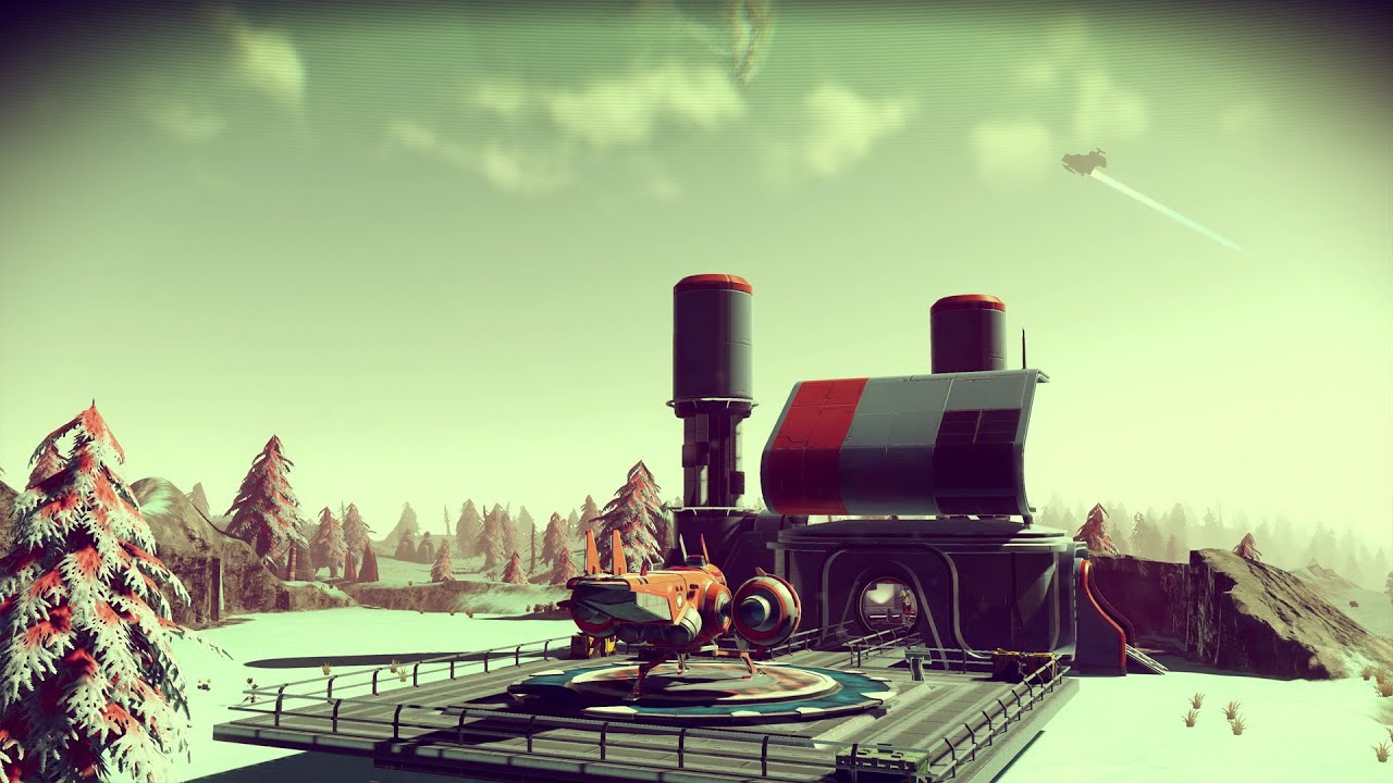 No Man's Sky - Floating outpost