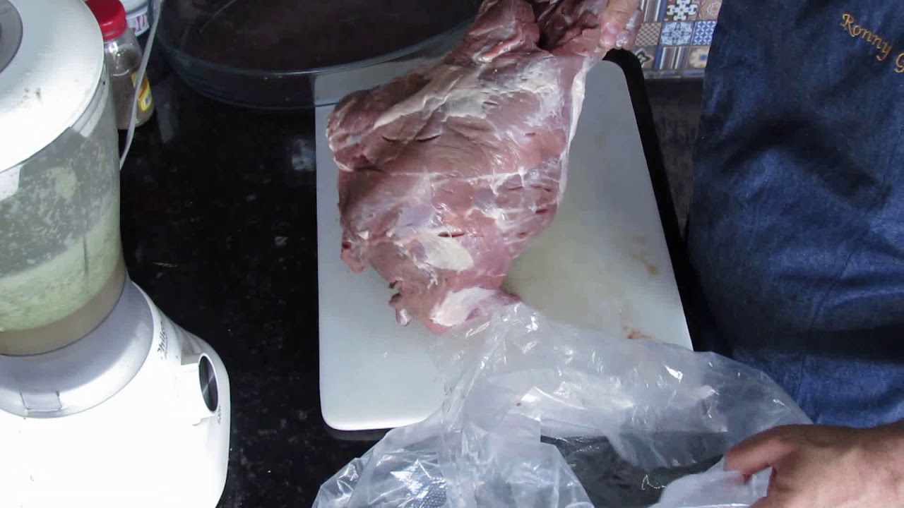 Javali (Paleta) Assado na Brasa #48 - YouTube