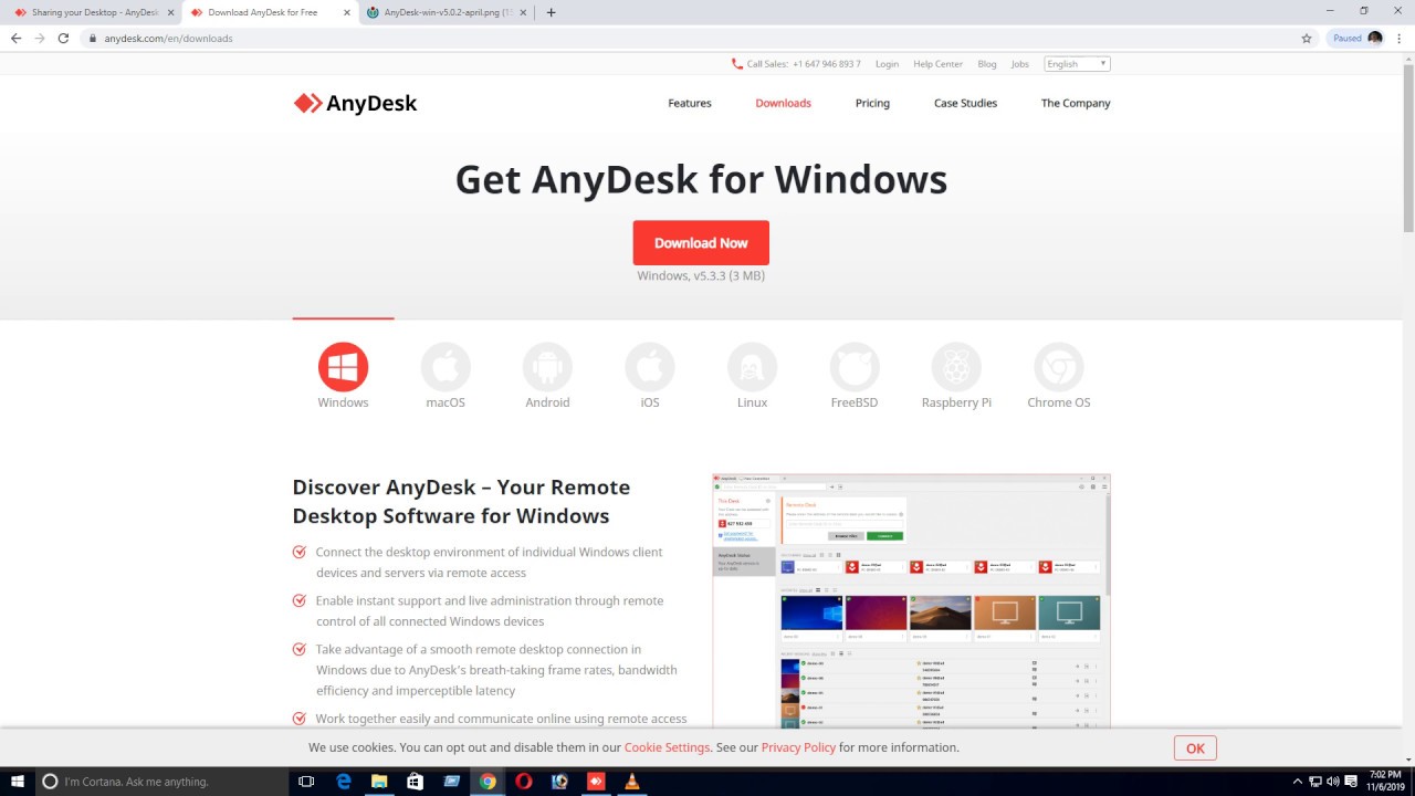 anydesk fast remote desktop application