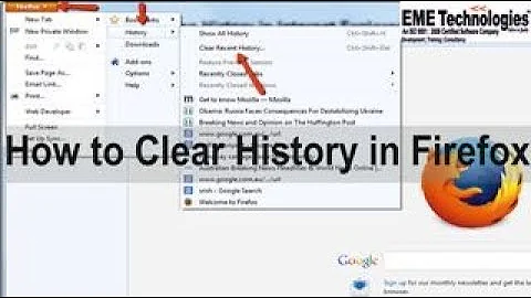 How to Clear History in Firefox