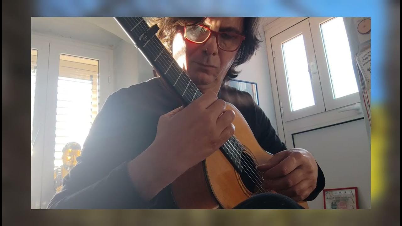 "The Red Viburnum In The Meadow" Ucraine Song. ☯️ Guitar Massimo