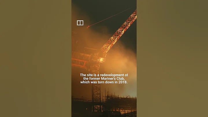 IN A MINUTE - Skyscraper on fire in Hong Kong #shorts - DayDayNews