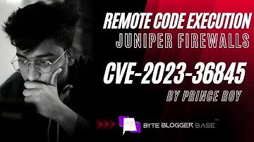 How To Exploit Juniper Firewalls Remote Code Execution | CVE-2023-36845 | Tutorial | #cybersecurity