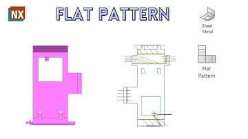 Flat Pattern | How to use Flat Pattern in NX | NX CAD |