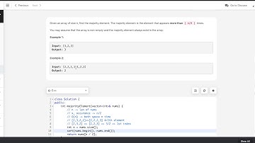 May LeetCoding Challenge - Day 6 - Majority Element: Boyer–Moore majority vote algorithm explanation