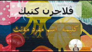 IMLAK TAHUN 3: KALIMAH ISIM MUFRAD MUANNAS