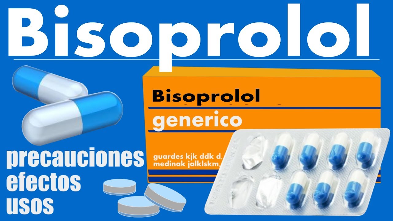 BISOPROLOL para que sirve reacciones y mas angina hipertension - YouTube