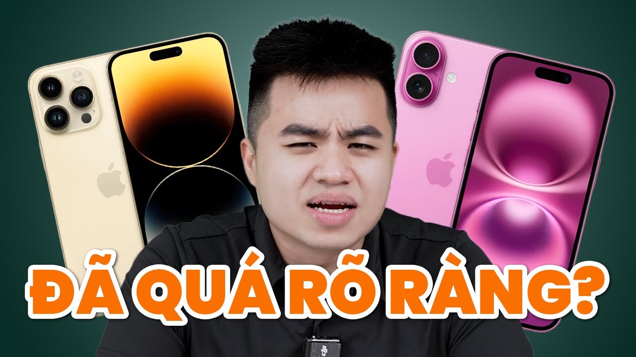 iPhone 14 Pro Max vs iPhone 16: KẾT QUẢ QUÁ RÕ RÀNG?