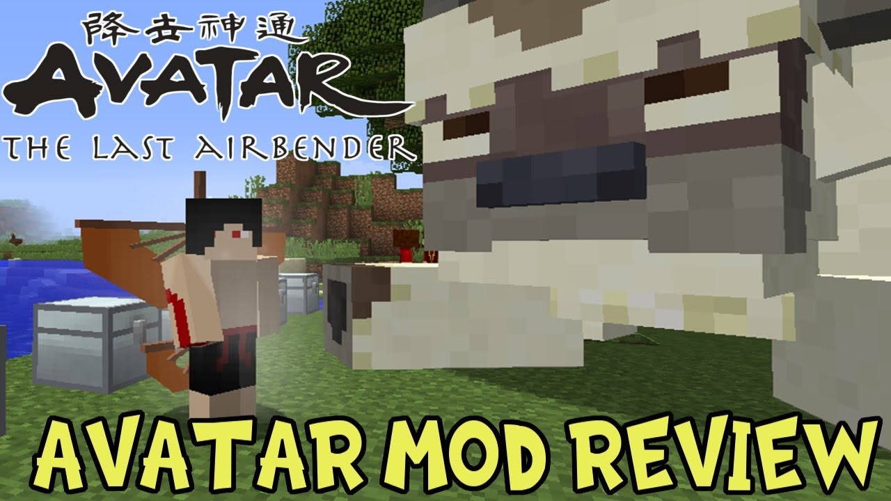 NEW GLIDER, NEW BENDING, NEW TRADERS & MORE! || Minecraft Avatar Mod