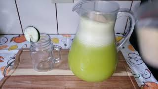 Refrescante Agua de Piña, Pepino y Limón 🍍 🥒🍋