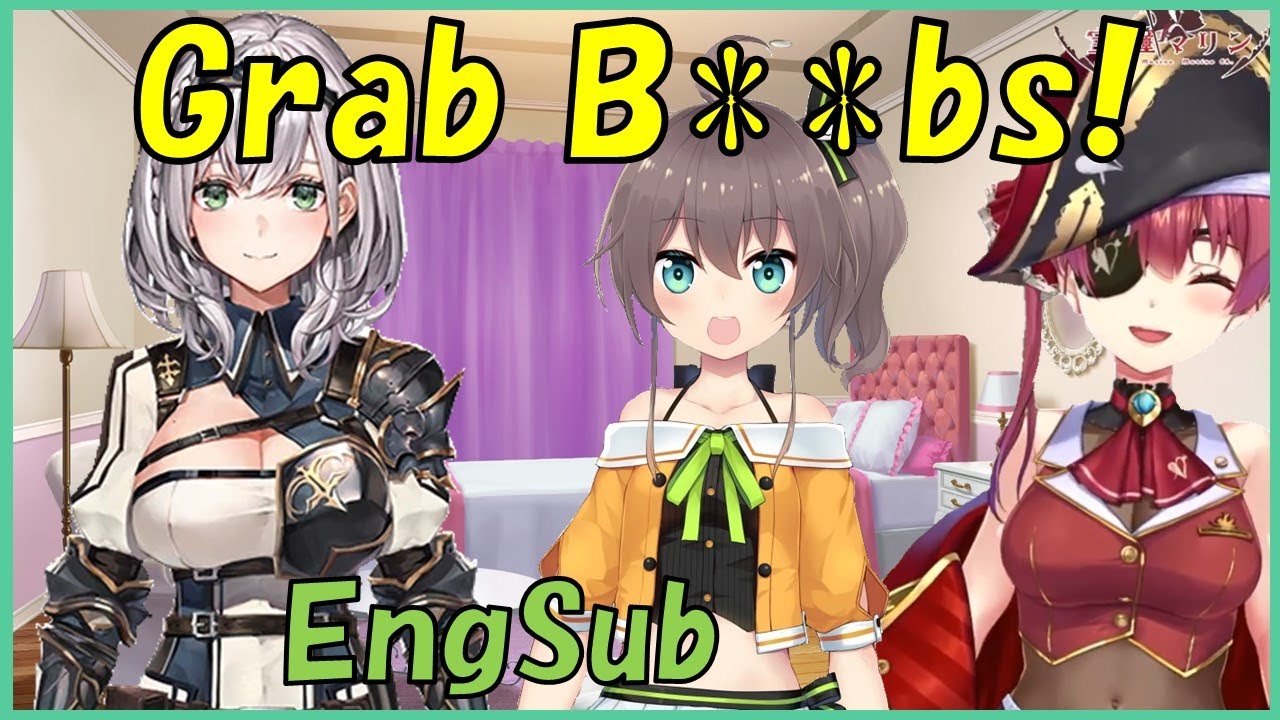 Houshou Marine - Grab B**bs!
