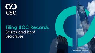 UCC Filing Basics for Lenders
