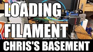 Loading Filament - Bondtech Extruder - Chris's Basement
