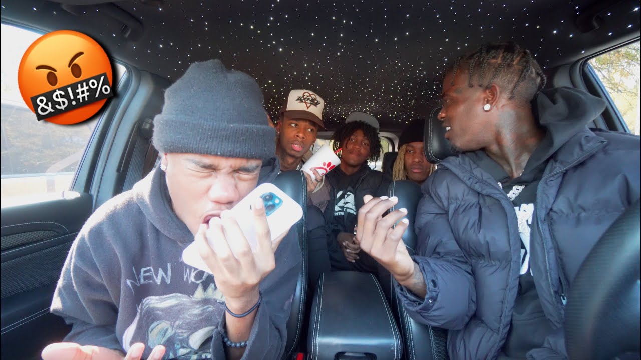 Arguing With “My Girlfriend” In Front Of My Homies To See Their Reaction!