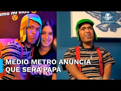 Medio Metro revela que será papá por primera vez