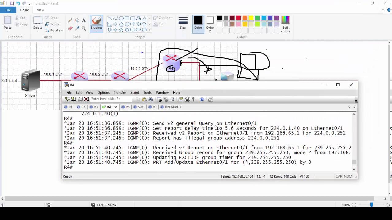 IGMP Lab con Wireshark (DR,Querier) - YouTube