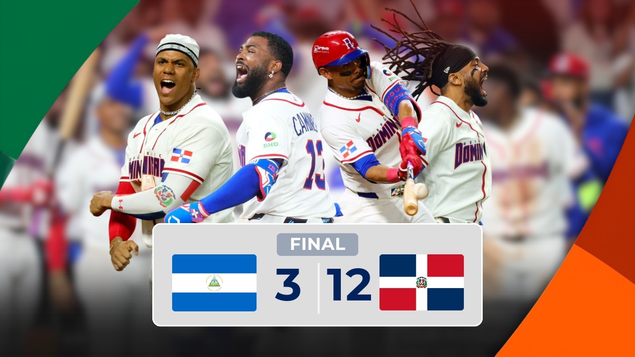 DOMINICANA GANA PRIMER JUEGO CONTRA NICARAGUA. REACCIÓN POST JUEGO SE SALE DE CONTROL