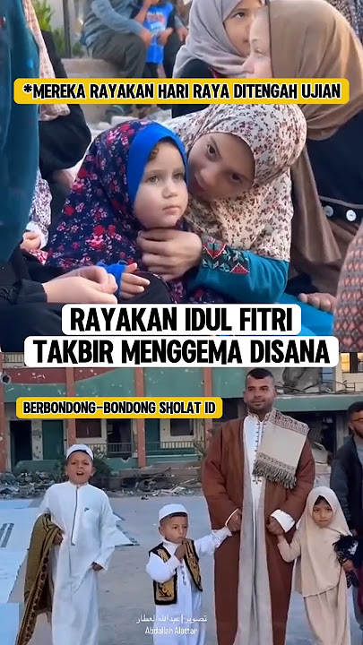 Suasana hari raya Idul Fitri 2025 #idulfitri #takbiran #2025