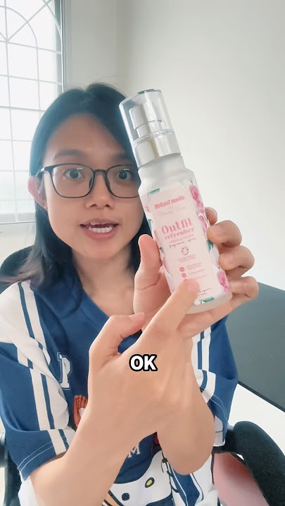 Instant freshness with just one spray 喷一喷，衣服瞬间清新✨