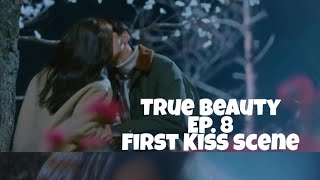 True Beauty Ep.8 First Kiss actual vs behind the scene