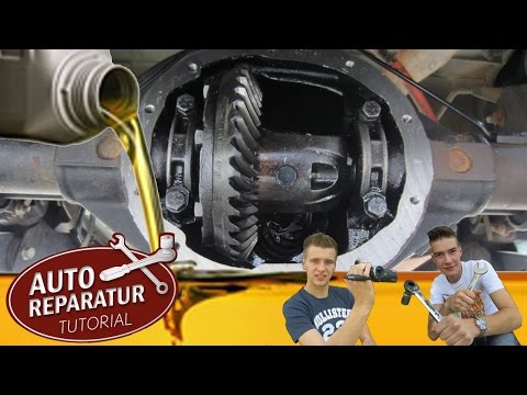 Differentialöl wechseln | Hinterachsdifferential Allrad BMW Mercedes | DIY Tutorial