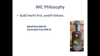 IMC Vijaysar product training