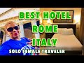WHERE TO STAY IN ROME | Best Hotel To Stay in Rome, Italy | Solo Female Traveler | YES Hotel