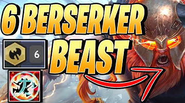 BERSERKER BEST COMP - Teamfight Tactics TFT RANKED Strategy 10.1 Patch SET 2 Beginners Build Guide