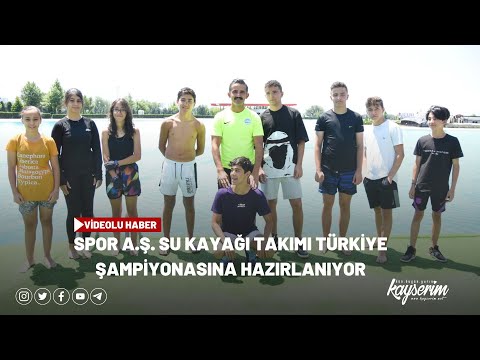 Spor A.Ş. Su Kayağı takımı Türkiye Şampiyonasına hazırlanıyor