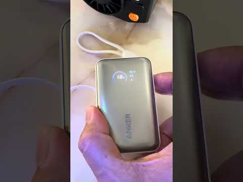 Active cooling start Anker nano #asmr #anker