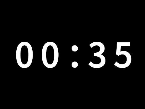 35 Second Timer | 35 Second Countdown | 35秒倒计时 | 35秒计时器 | Hitung Mundur 35 Detik