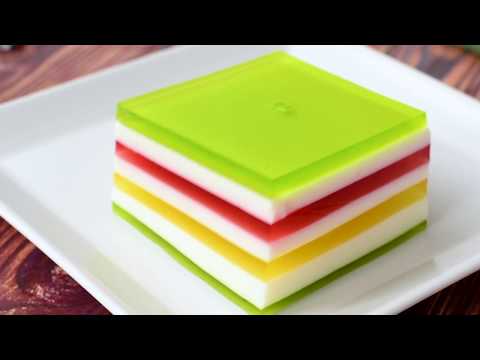 Layered Christmas Jello