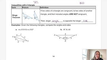 3.G Triangle Inequalities