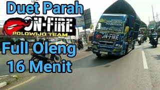 Truk On-Fire HM Cabe Oleng Parah