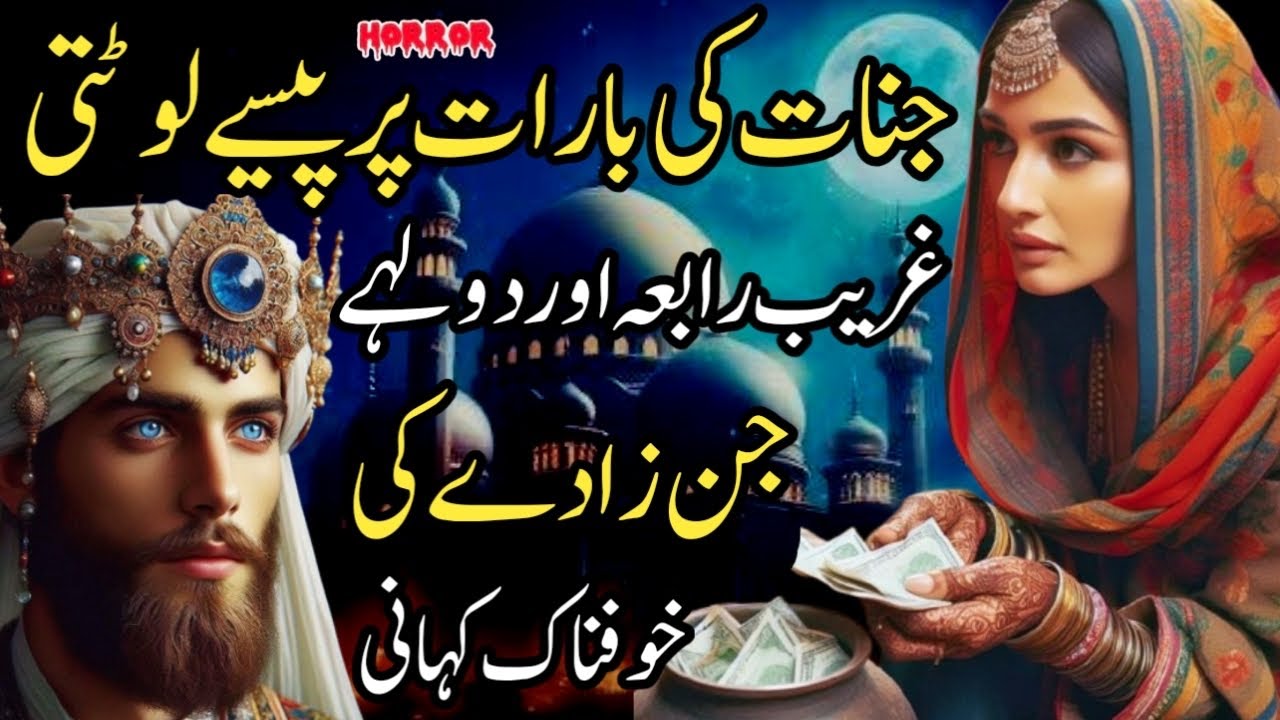 Jinnat Ki Barat Par Paise Lootti Ghareeb Rabia Aur Dulha Jinzada Ki Khofnaak Kahani