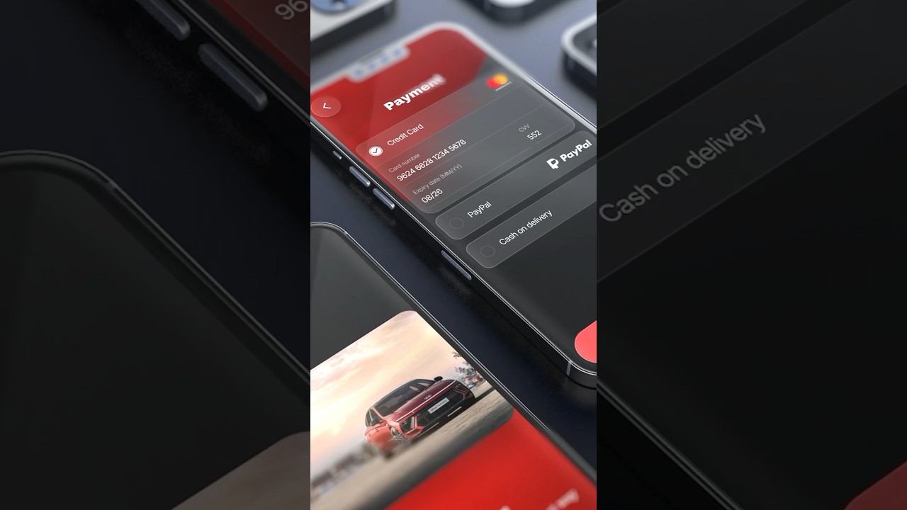 UI/UX рішення для мобільного додатку Qrent Car Rental  